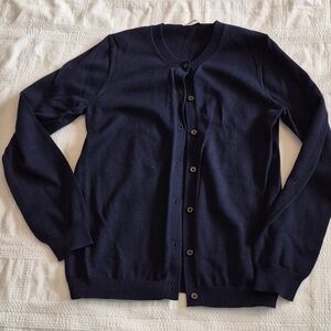Crewcuts girls size 14 navy cardigan VGUC